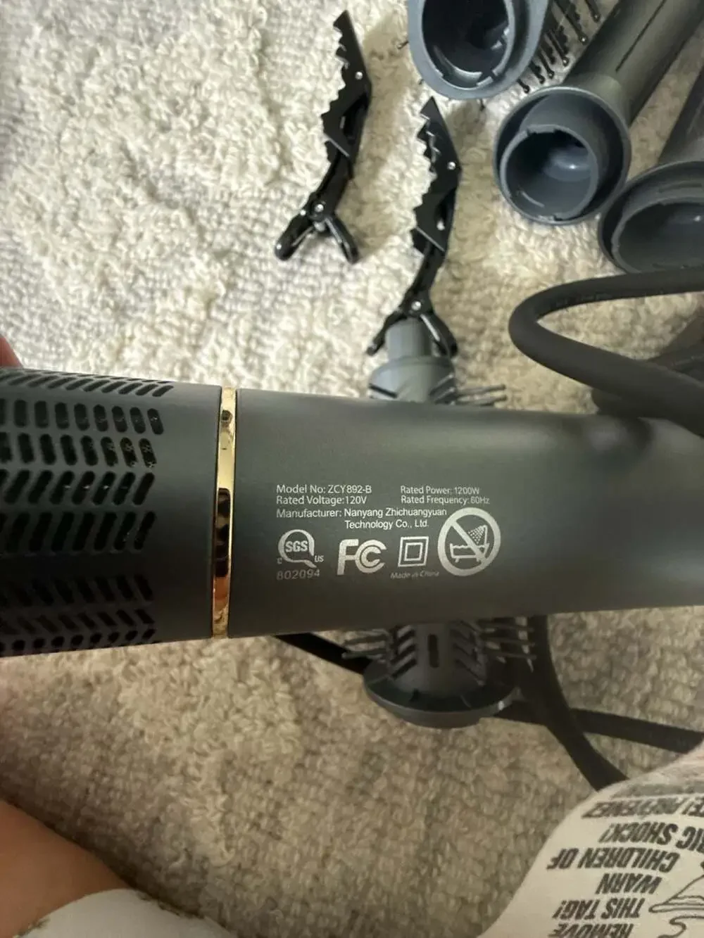 Bopcal 5-in-1 Airstyler Multifunctional Hair Styler and Dryer Set